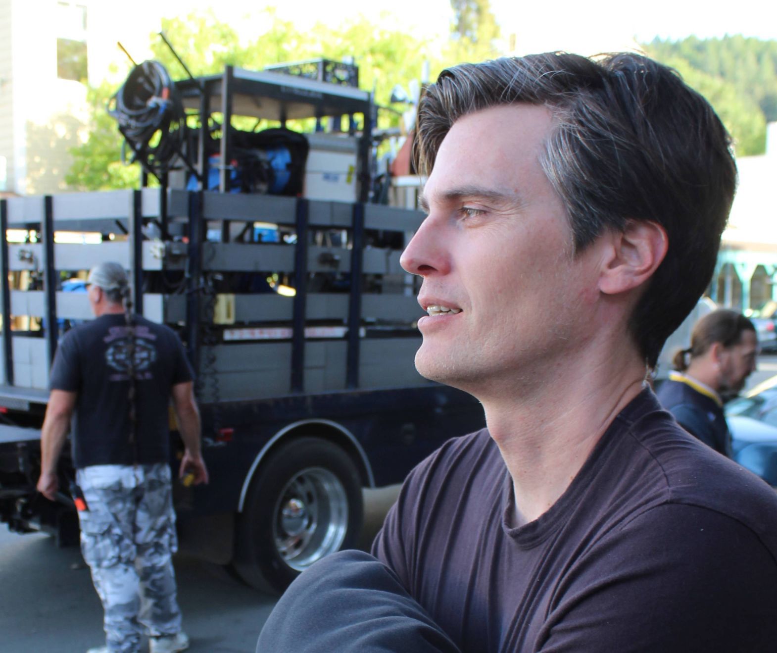 Publicist of "Wine Country" during shooting of movie in Calistoga